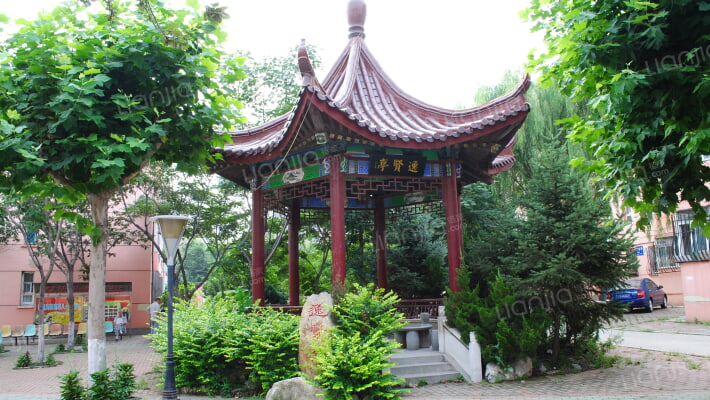 军休家园外景图