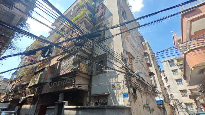 石油公司宿舍外景图