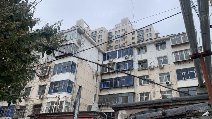 石家庄第一粮库宿舍外景图