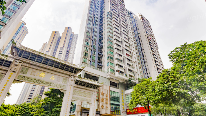 石牌村商住楼外景图