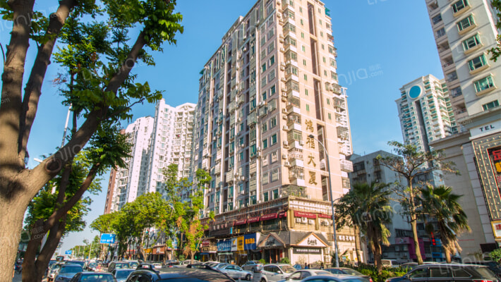 鸿福大厦外景图