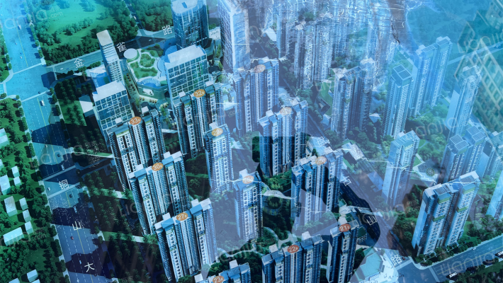 建业十八城四期外景图