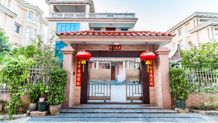 华丰山庄外景图