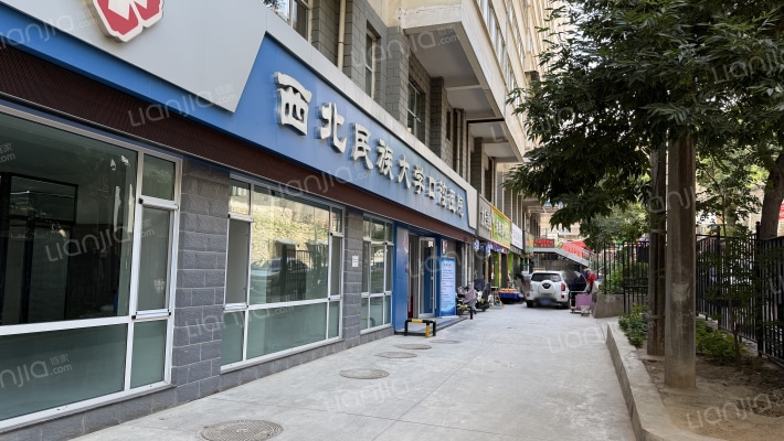 兰州市西北新村高层住宅楼外景图