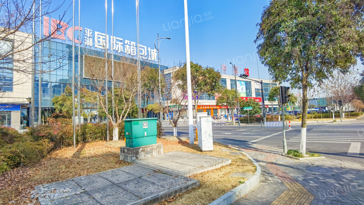 平湖国际箱包城外景图