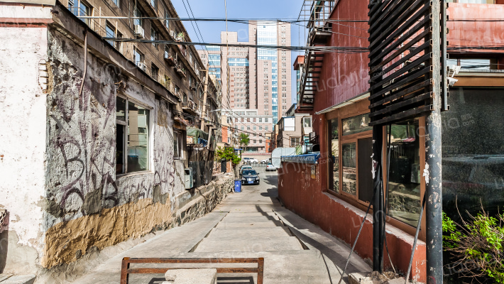 青海小区外景图