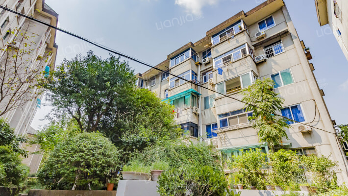 金华市机关宿舍大院外景图