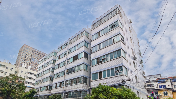 广西南宁机械厂北湖生活区外景图