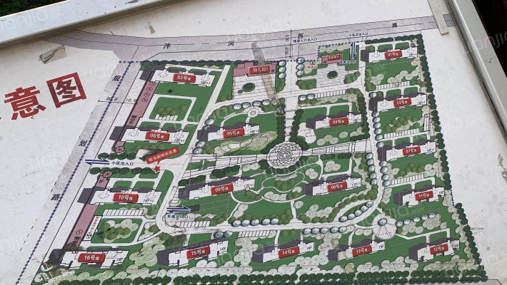 德天泮河小镇外景图