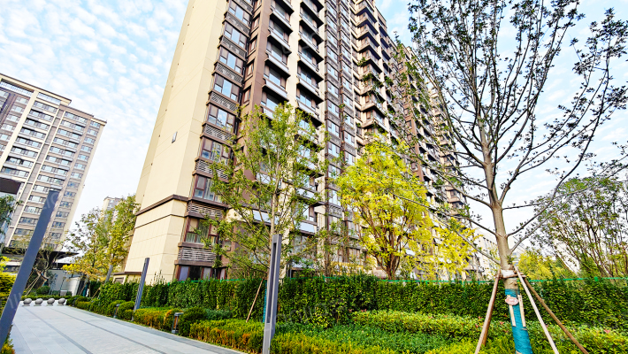 学府春天百合园外景图