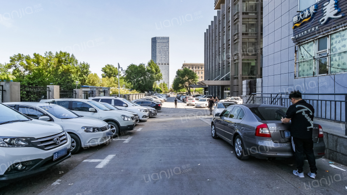 农发行家属楼楼外景图