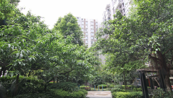 美丽天城外景图