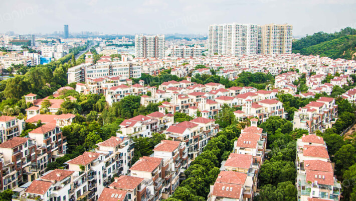 中惠沁林山庄外景图