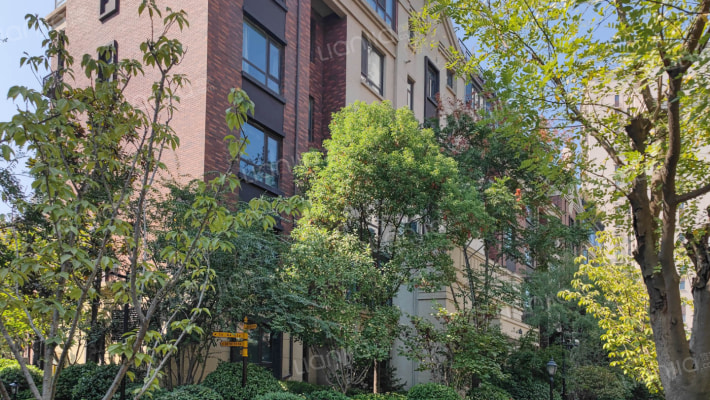 枫华西湖东岸外景图