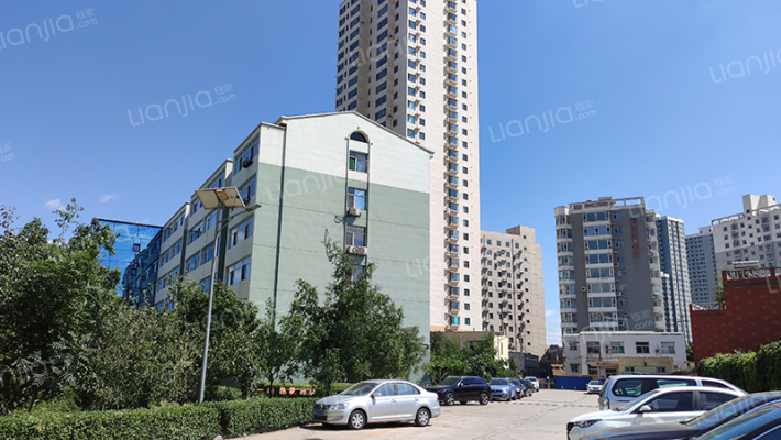 汾河一坝二里半宿舍外景图