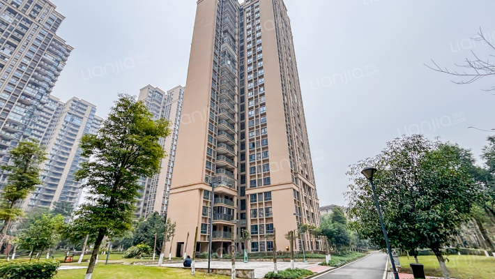 李子湖畔外景图