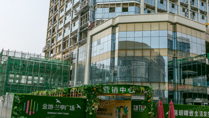 金地兰亭广场外景图