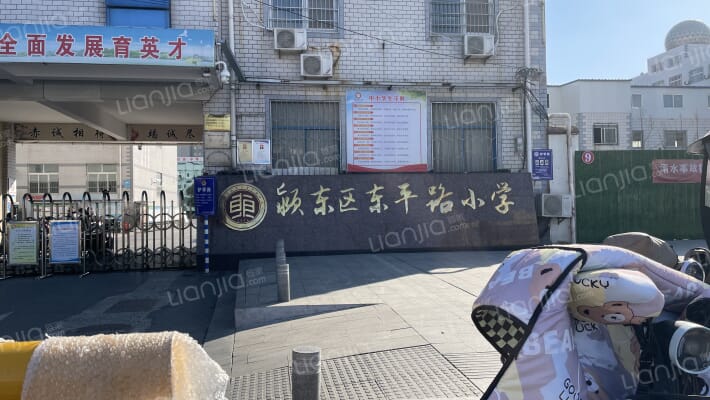 麻纺厂生活小区外景图