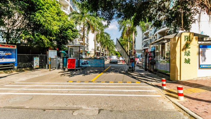 阳光绿城外景图