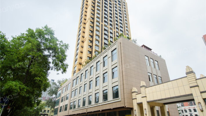 骏马齐景外景图