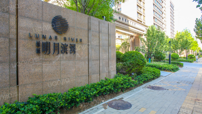 绿城明月滨河外景图