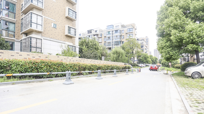 美生滨江花月外景图