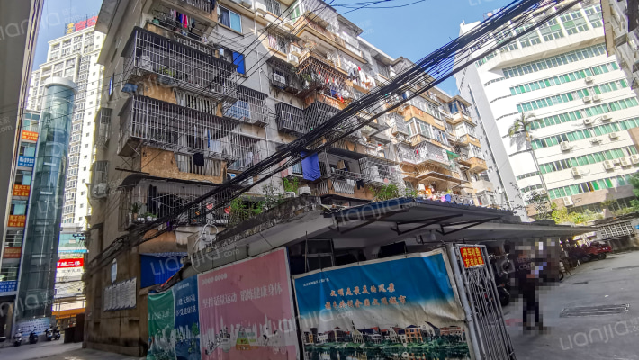 广西运德集团宿舍区外景图