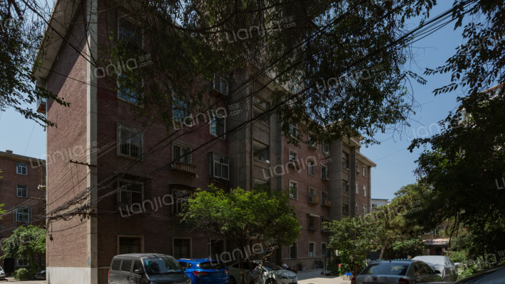 造纸厂家属院外景图