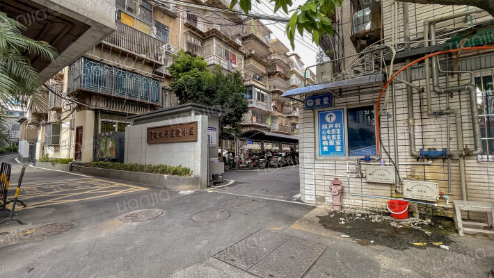 省直机关医院宿舍外景图