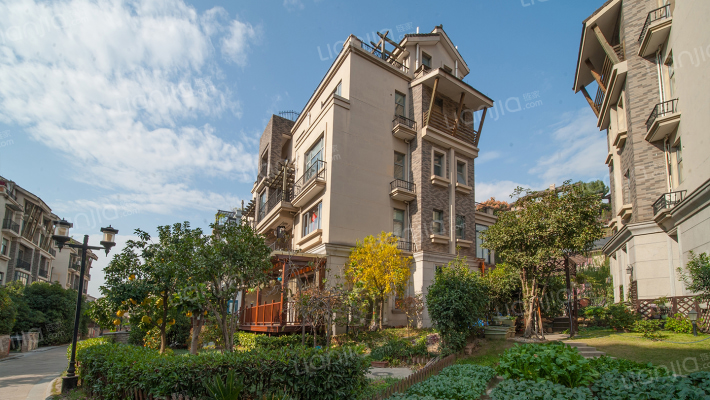 苏黎士小镇外景图