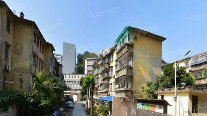 华南理工大学宿舍西二区外景图