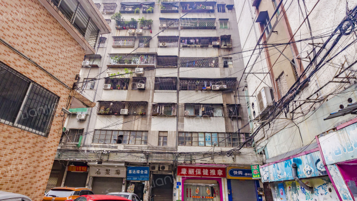 名花商业城外景图