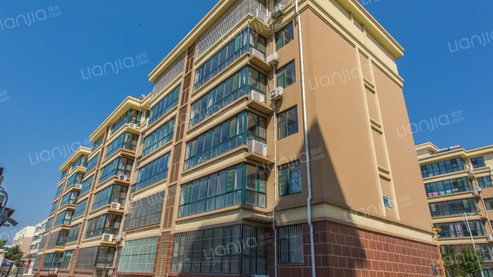 胜利居民生活区外景图