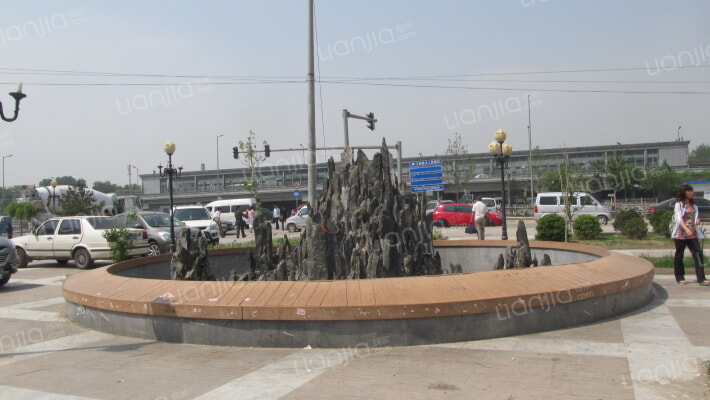 水岸双桥外景图