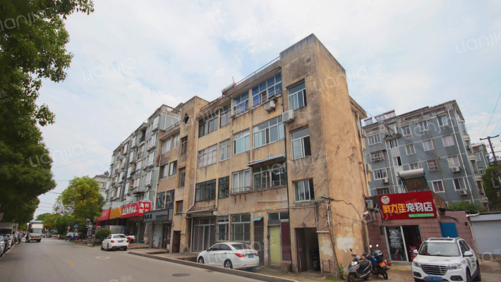 棉纺织新村外景图