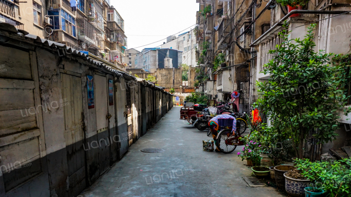 襄樊饭店家属院外景图