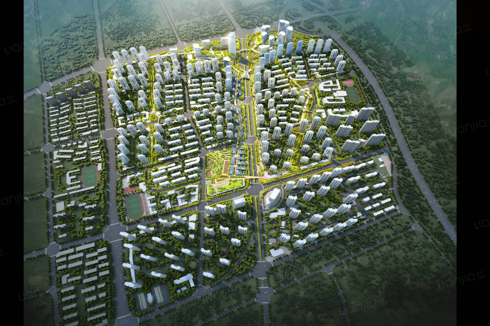 天津远洋未来城沙盘图片