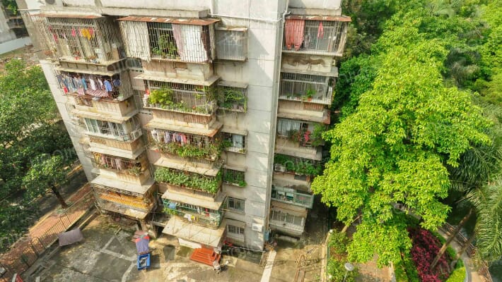 园林宿舍外景图