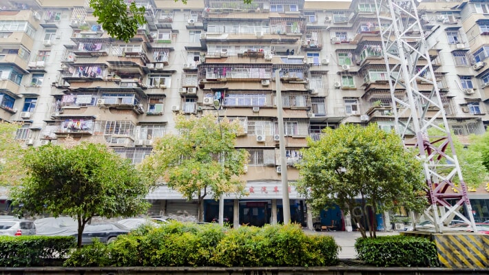 财经职工宿舍外景图