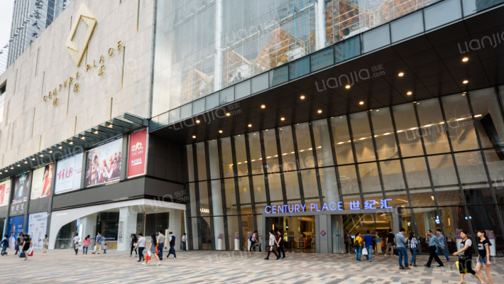 世纪汇广场外景图