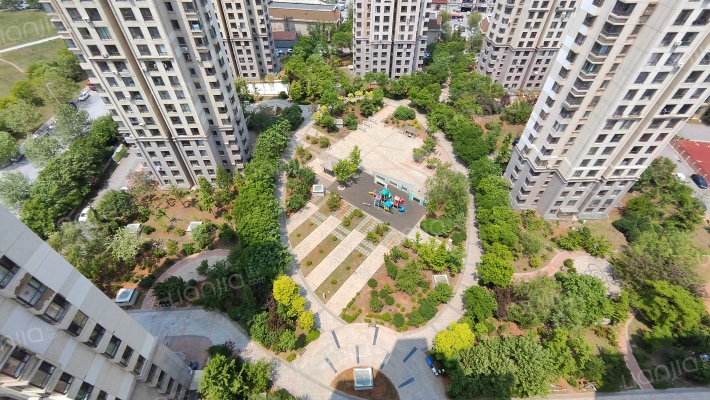 福佳新城居家东园外景图