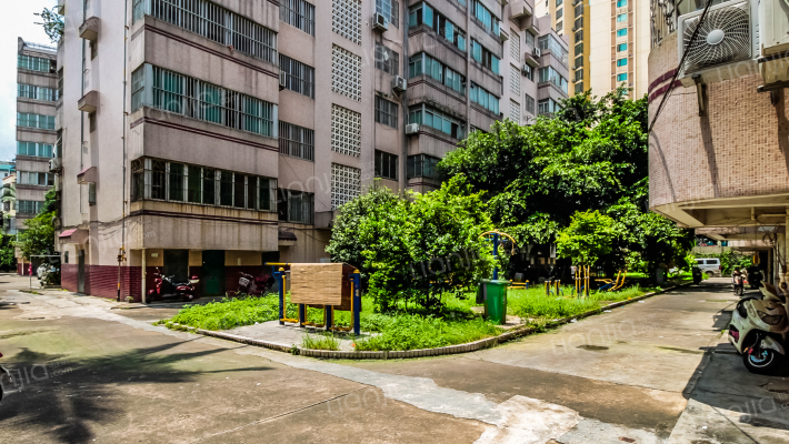 广西区粮食局第二宿舍外景图