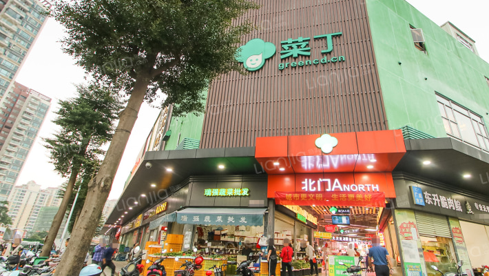 龙瑞朗园街外景图