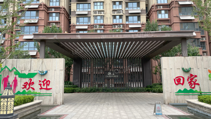 美的梧桐林语外景图