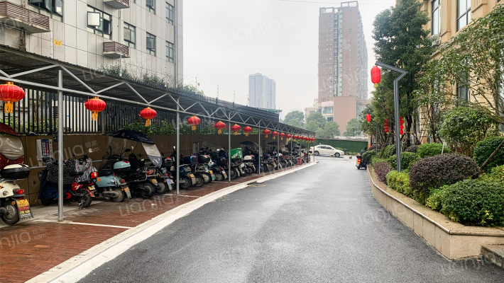 湘核星城春晓外景图