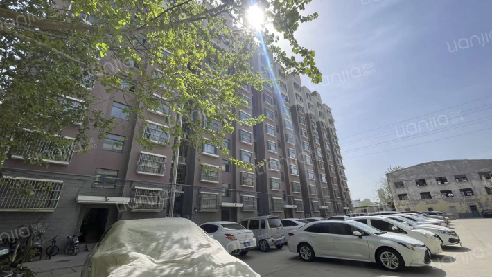 岱岳区职教中心高级技工学校宿舍区外景图