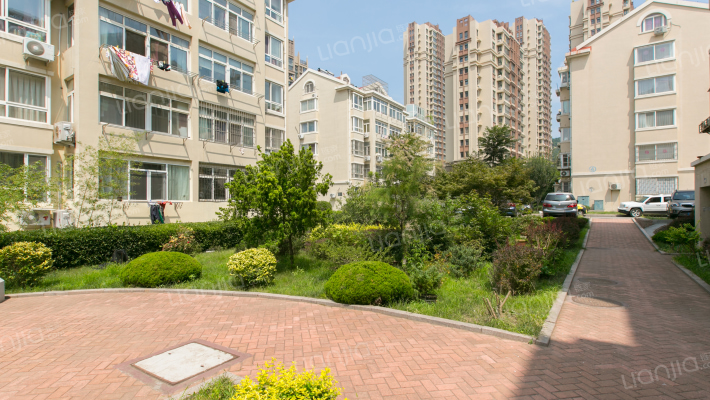 园林小区外景图