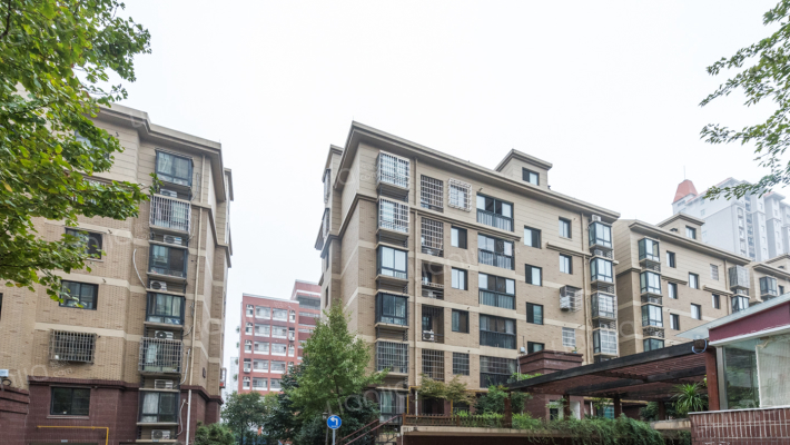 三江花中城外景图