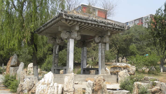 杏花西里外景图