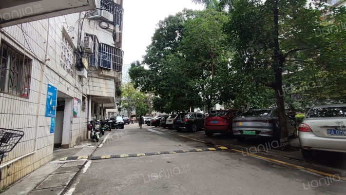 琼山区委宿舍大院外景图